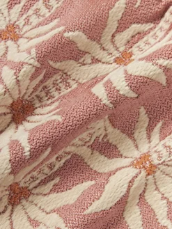 Cojín de exterior reversible artesanal Laura & Jackie