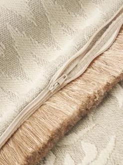 Cojín de exterior reversible artesanal Laura & Rosita