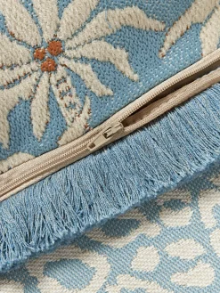 Cojín de exterior reversible artesanal Laura & Maya