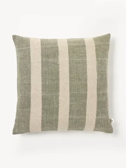 Cojín de lino artesanal Oleo