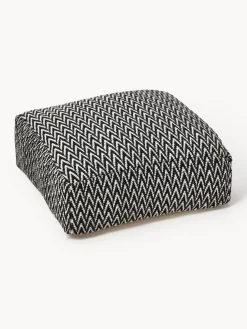 Cojín de suelo para exterior con tejido estampado Suria