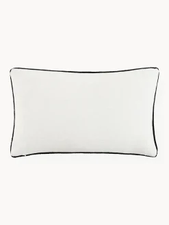 Cojín decorativo de lino artesanal Snake