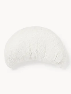 Cojín en forma de croissant en tejido bouclé Fraincois