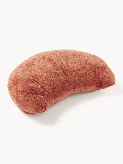 Cojín en forma de croissant en tejido bouclé Francois