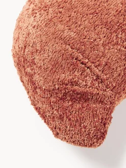 Cojín en forma de croissant en tejido bouclé Francois