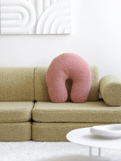 Cojín en U de borreguillo Arch