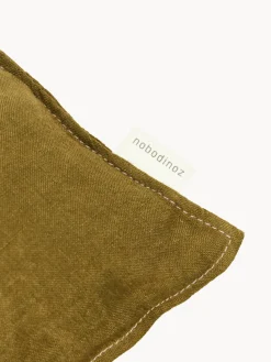 Cojín infantil de lino bordado L1N0