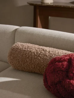 Cojín nudo de borreguillo Dotty