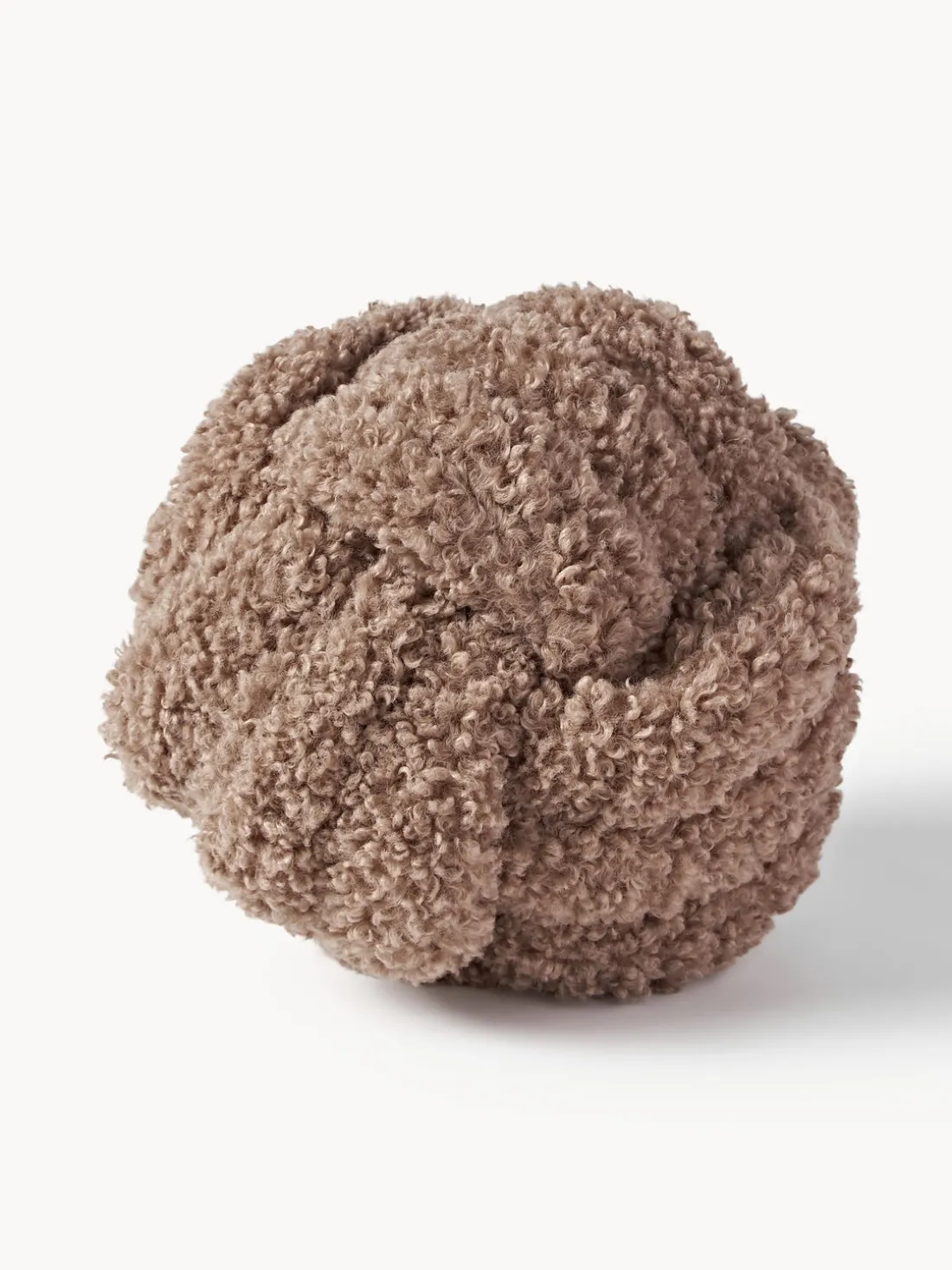 Cojín nudo de borreguillo Dotty