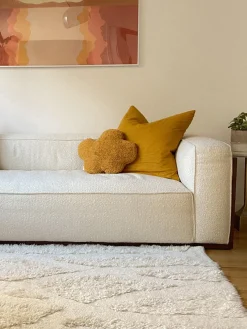 Cojín peluche artesanal de algodón Clouds