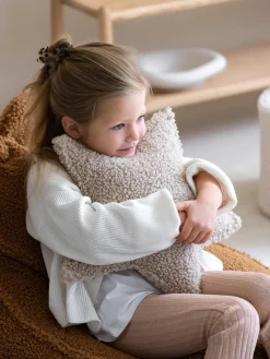 Cojín peluche de borreguillo Star