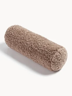 Cojín rulo de borreguillo Dotty