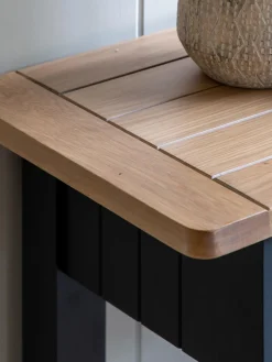 Consola artesanal de madera Eton