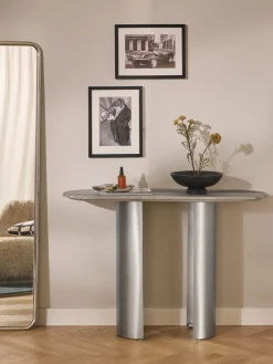 Consola con tablero de mármol Noam