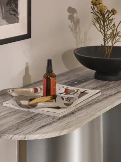 Consola con tablero de mármol Noam