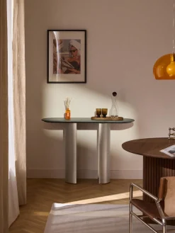 Consola con tablero de mármol Noam