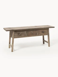 Consola de madera de pino Camden