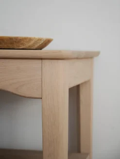 Consola de madera de roble Markham