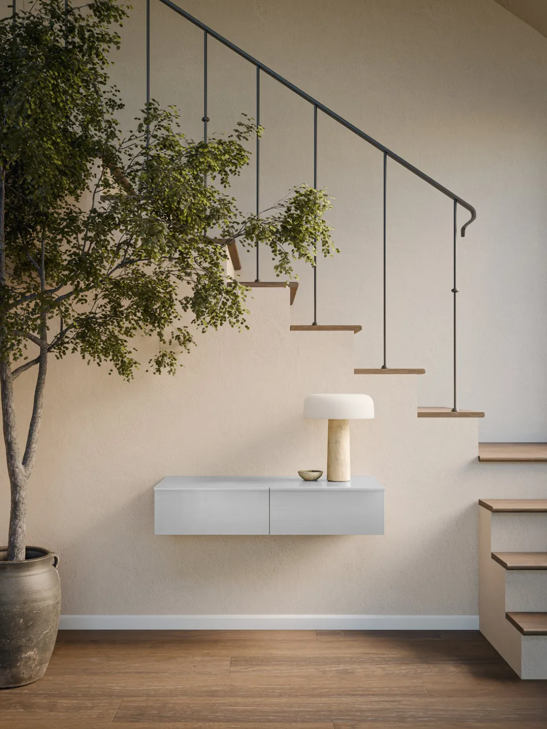 Consola de pared Carlo