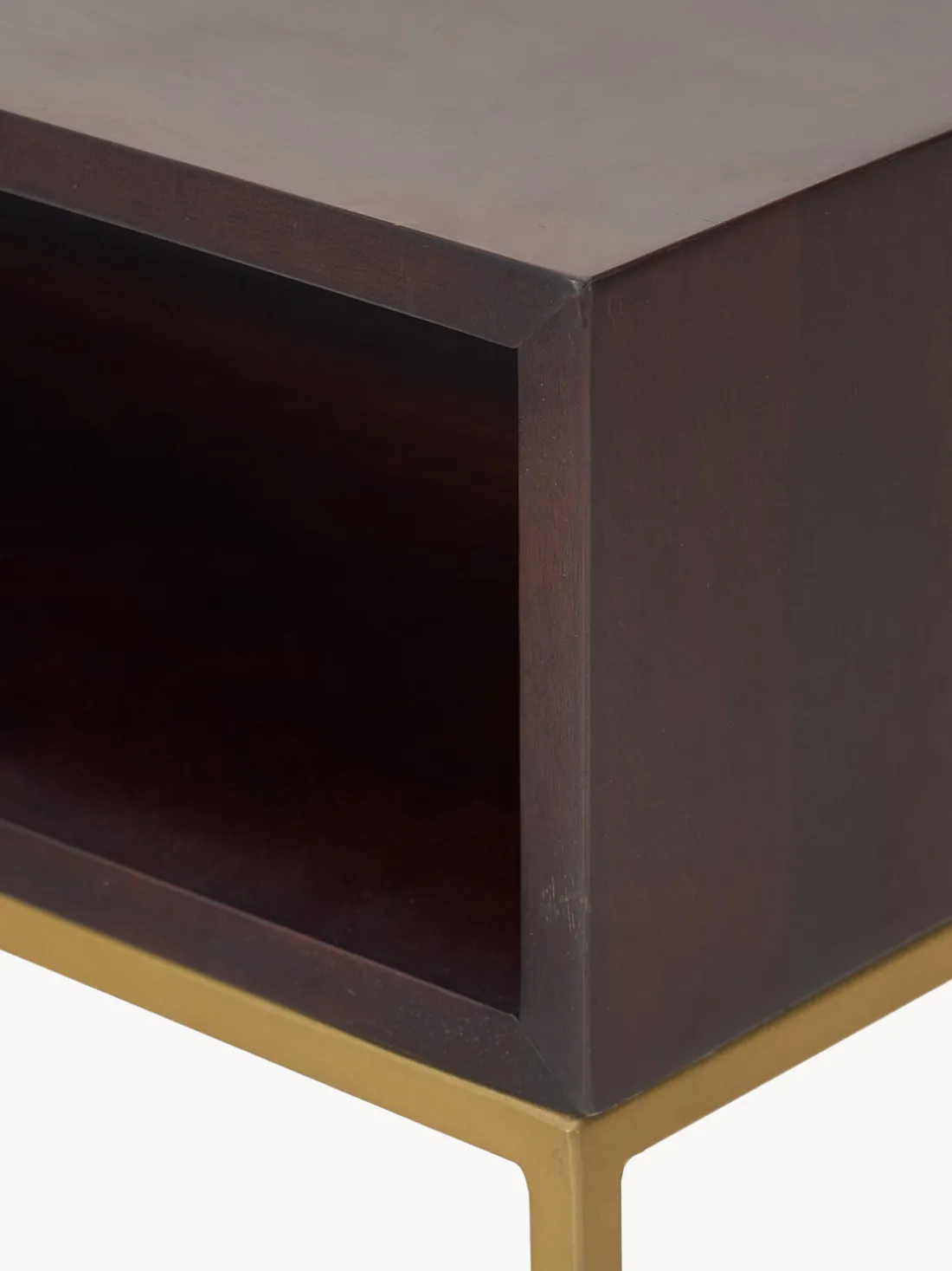 Consola de recibidor de madera de mango Lyle