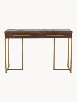 Consola en espiga de chapada en acacia Class