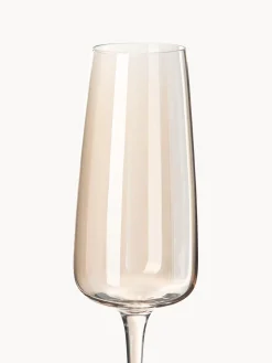 Copas de champán sopladas Ellery, 4 uds.