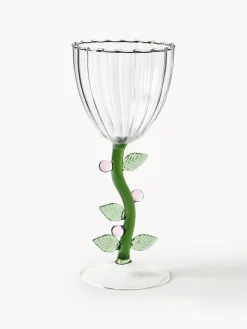 Copas de vino artesanales Botanica, 6 uds.