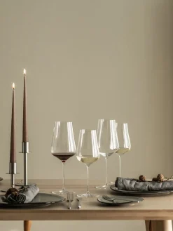 Copas de vino blanco artesanales Duo, 2 uds.