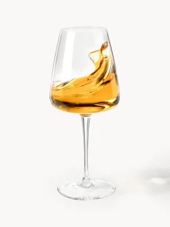 Copas de vino blanco sopladas Ellery, 4 uds.