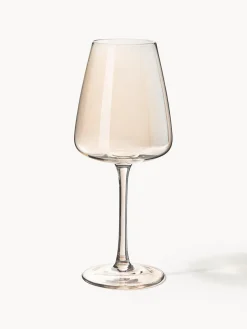 Copas de vino blanco sopladas Ellery, 4 uds.