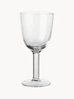 Copas de vino blanco sopladas Hammered, 4 uds.