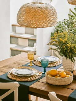 Copas de vino con relieves Geometrie, 6 uds.