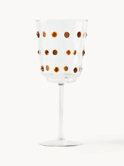 Copas de vino sopladas de vidrio borosilicato Nob, 2 uds.