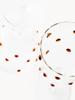 Copas de vino sopladas de vidrio borosilicato Nob, 2 uds.