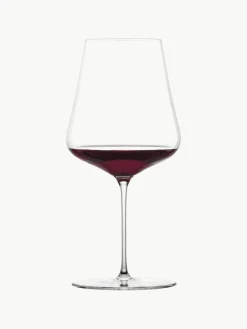 Copas de vino tinto artesanales, 2 uds.