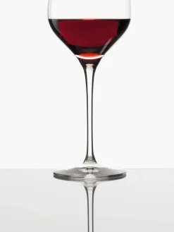 Copas de vino tinto de cristal Exquisit, 6 uds.