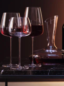 Copas de vino tinto de vidrio soplado Wine Culture, 2 uds.