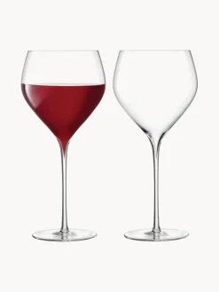 Copas de vino tinto sopladas Savoy, 2 uds.