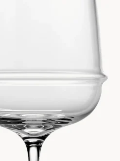 Copas de vino tinto sopladas Dune, 4 uds.