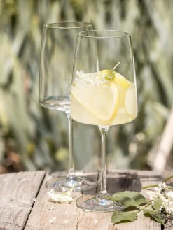 Copas de vino velado exuberante de cristal Vivid Senses, 2 uds.