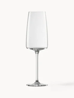 Copas flauta de champán de cristal Vivid Senses, 2 uds.