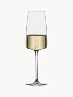 Copas flauta de champán de cristal Vivid Senses, 2 uds.