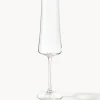 Copas flauta de champán de cristal Gwenda, 6 uds.