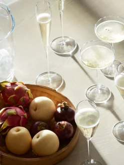 Copas flauta de champán sopladas Savoy, 2 uds.