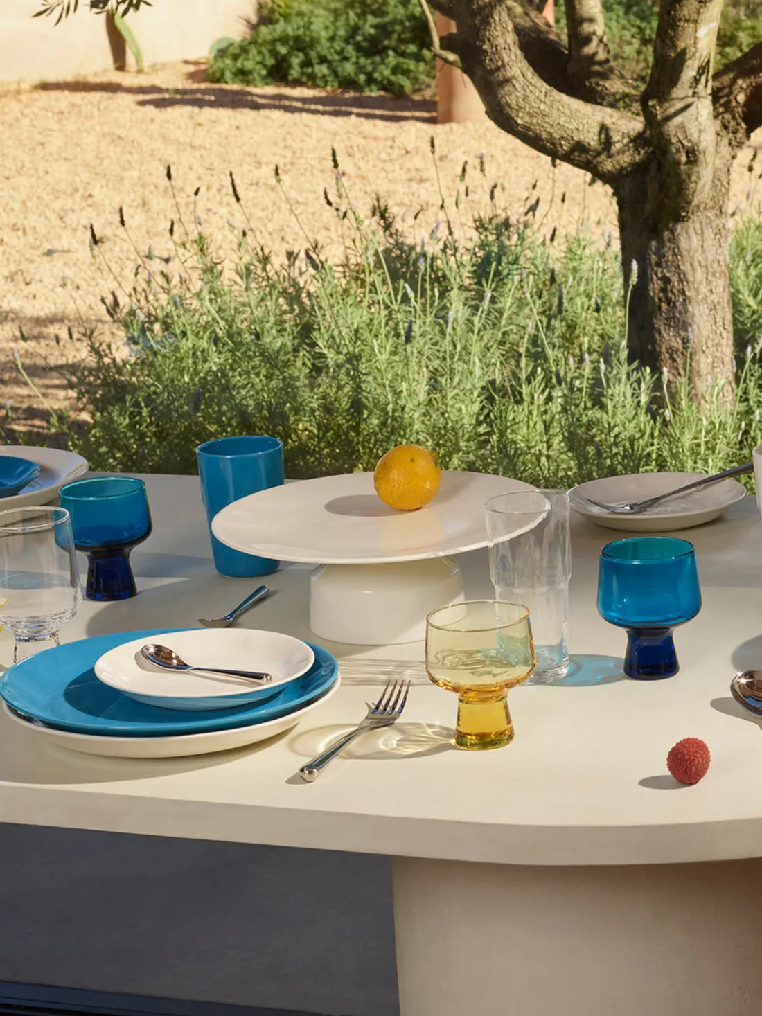 Copas sopladas artesanalmente Solare, 2 uds.