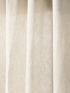 Cortina semitransparente con dobladillo Harmony, 2 uds.