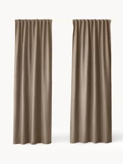 Cortinas opacas con multibanda Jensen, 2 uds.