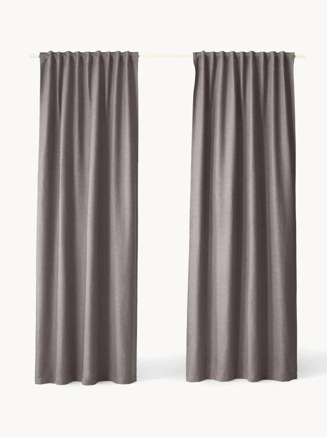 Cortinas opacas con multibanda Jensen, 2 uds.