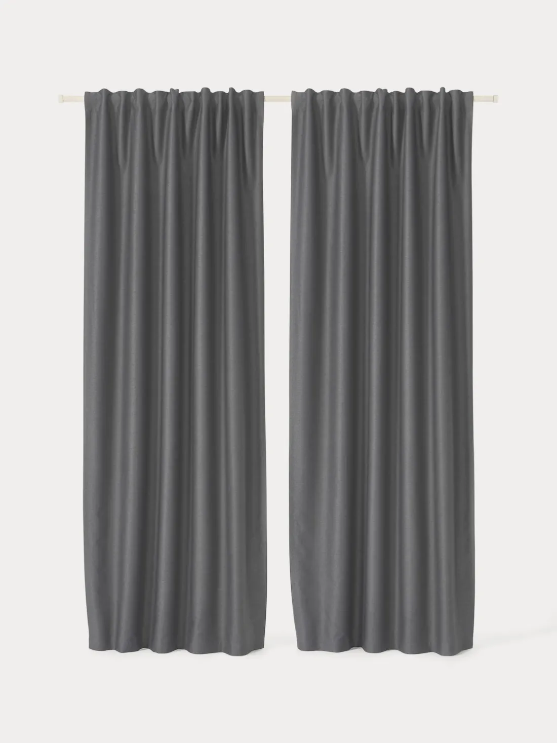 Cortinas opacas con multibanda Asher, 2 uds.