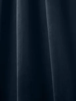 Cortinas oscurecedoras de terciopelo con ojales Rush, 2 uds.